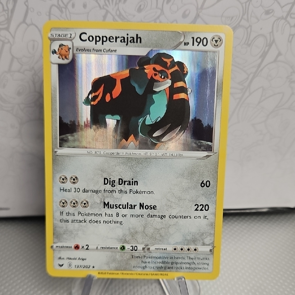 Copperajah 137/202 Pokemon TCG Holo Rare